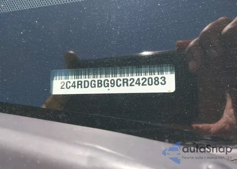 2012 Dodge Grand Caravan Se/Avp from USA, damaged, VIN 2C4RDGBG9CR242083